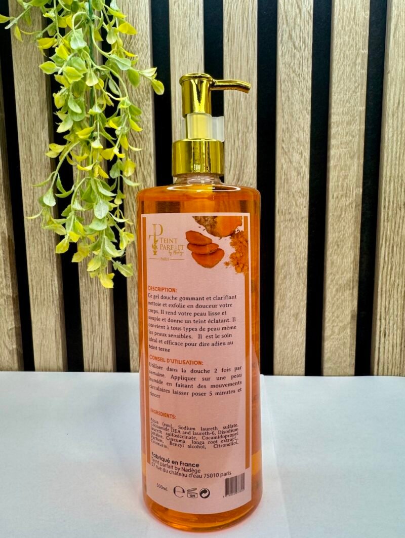 Gel douche brillance4