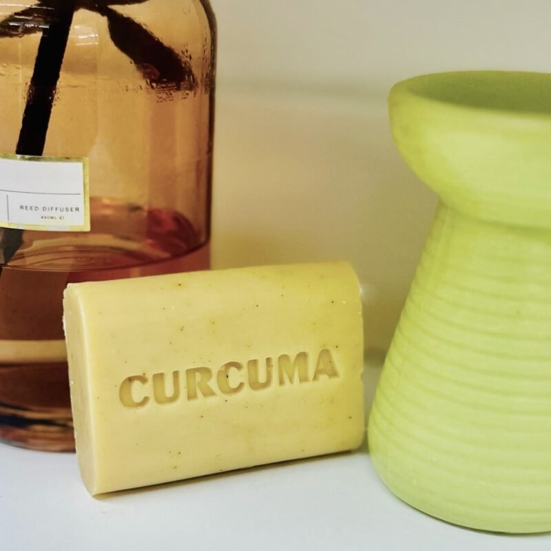 savon curcuma brillance